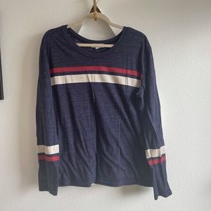 Treasure and Bond Long Sleeve Varsity Tee